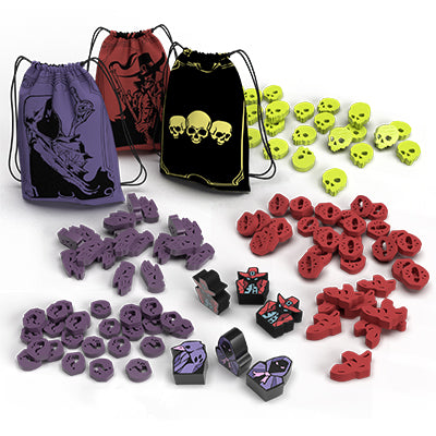 Pagan: 125 Wooden Tokens (+ 3 bags)